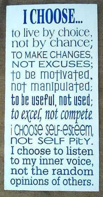 Let yourself change and grow